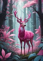 Pink deer