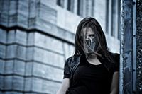 Wind achter het masker