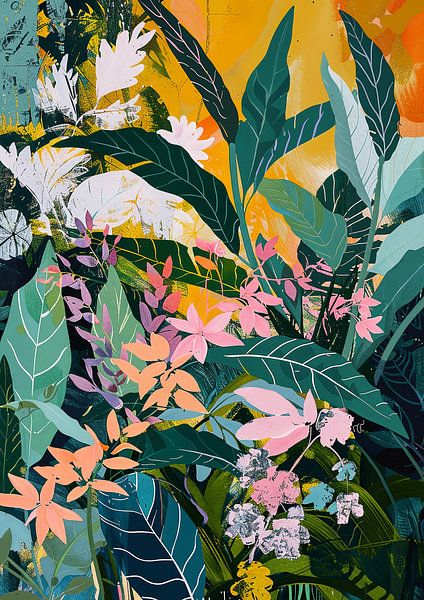 Botanische Landschaft von Wunderbare Kunst