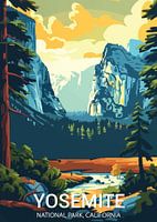 Majesteit Yosemite Valley