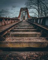 Eisenbahnbrücke in Gellik