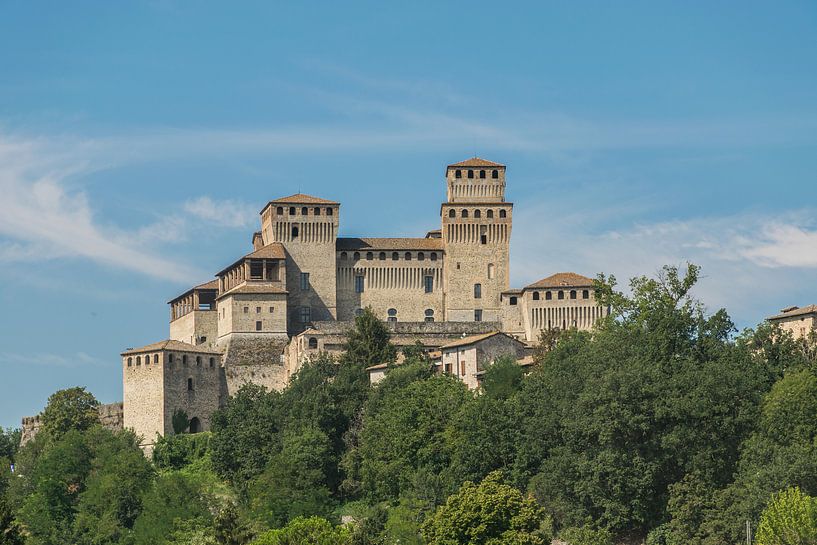 Castello di Torrechiara près de Parme, Italie par Patrick Verhoef