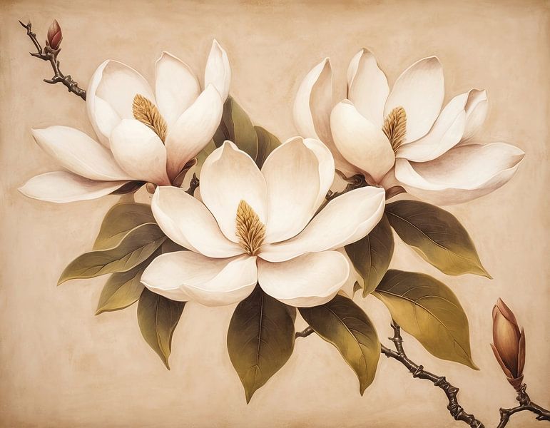 Magnolias part 3 by Timba Art