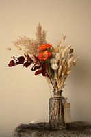 Ephemere Harmonie - Blumen im Wabi-Sabi-Stil