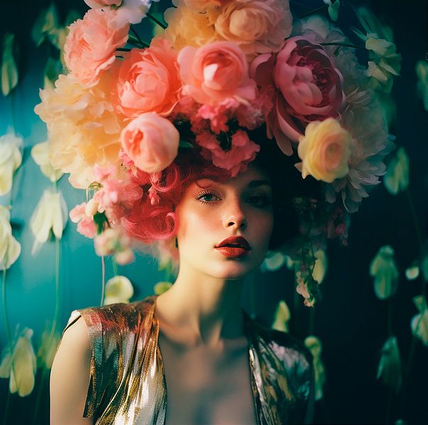 Beautiful portrait of a woman by Hetty Lamboo