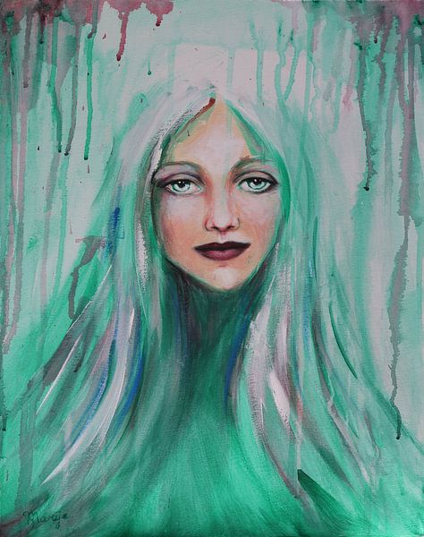 fée verte par Marije du Bateau