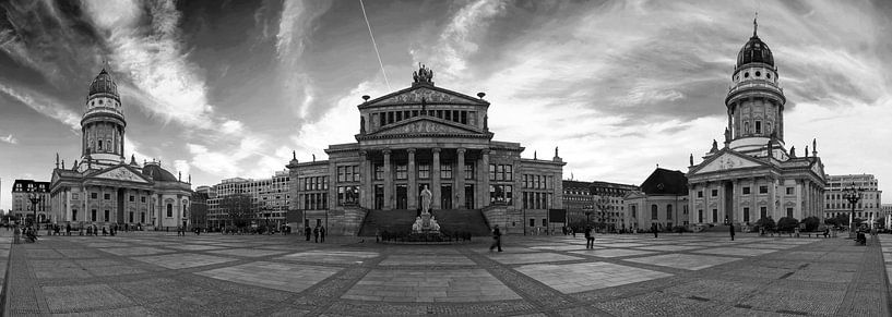 Gendarmenmarkt Berlin Panorama von Frank Herrmann