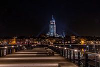 Lebkuinuskirche Deventer bei Nacht
