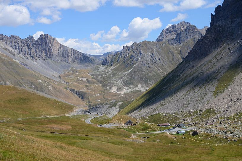 The Col du Galibier (2642 m) is a mountain pass in the French Alps by Rini Kools