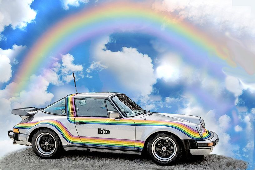 911 Turbo-Targa-Rainbow bb Posche von Roland Klinge