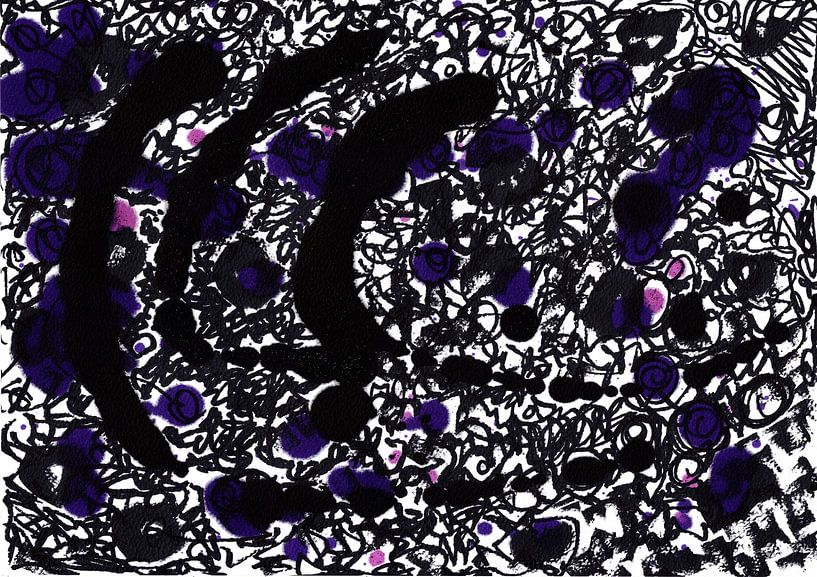 Moderne zeitgenössische Soul Art von MY HAPPY SOUL ART