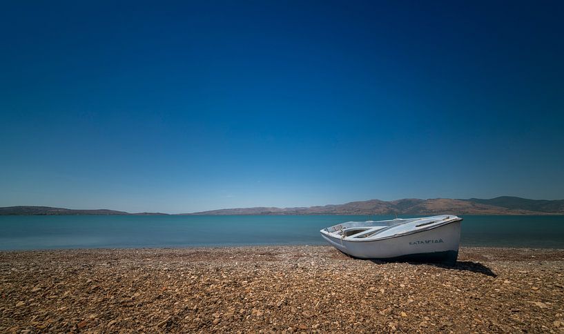 Petite barque par Pieter van Roijen
