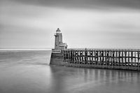 Le phare de Fécamp monochrome - Magnifique Normandie
