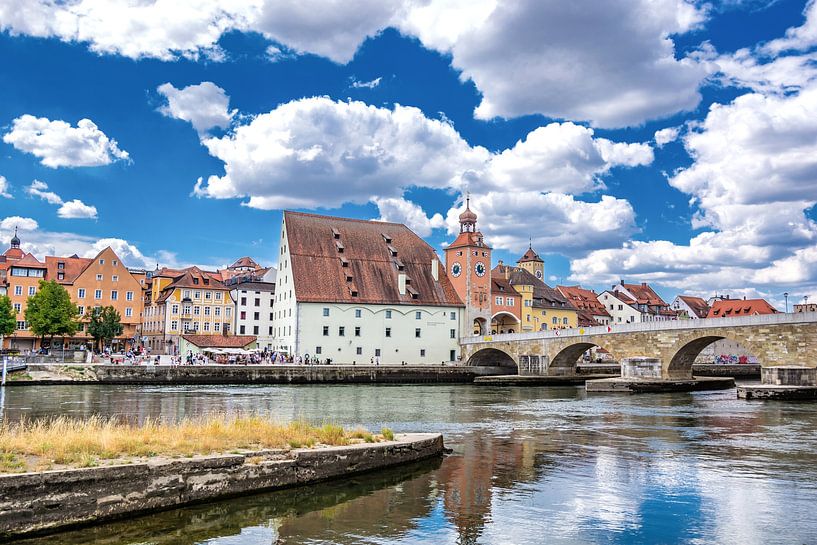 BAVIÈRE : LE PONT SUR LE DANUBE par Photoart-Naegele