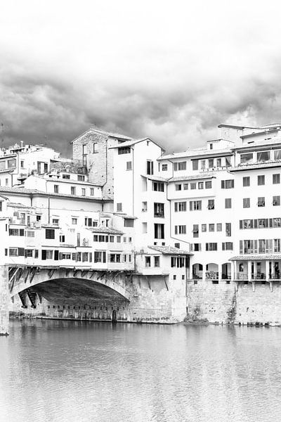 Blick auf die Ponte Vecchio in Florenz | Italien von Photolovers reisfotografie