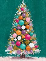 Arbre de Noël coloré