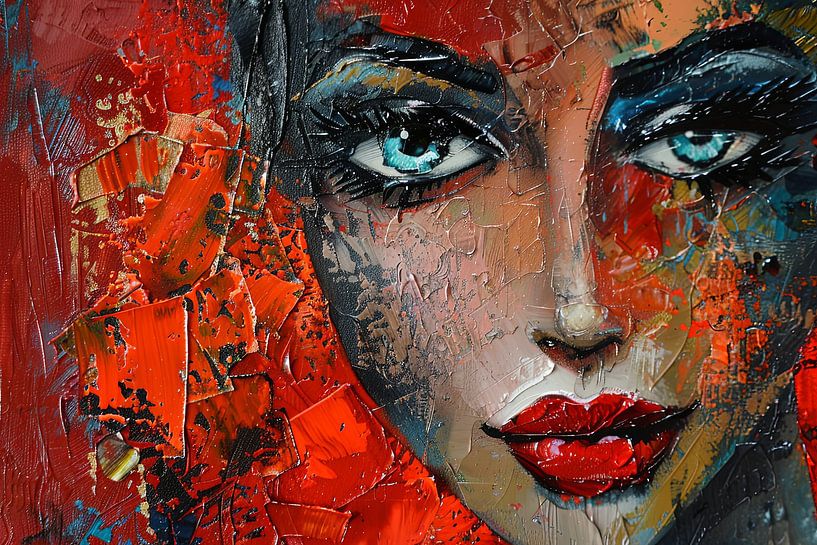 picturesque portrait by Egon Zitter