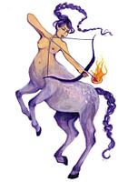 Schütze Weibliche Konstellation