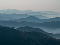 Montagnes en couches