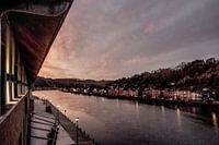 Sonnenuntergang bei Dinant