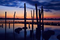 Sonnenuntergang an den Loosdrechter Seen