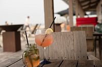 Twee fruitige alcoholvrije cocktails