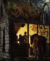 Eine Schmiedewerkstatt - Joseph Wright aus Derby