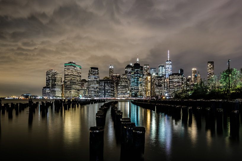 Skyline, Manhattan, New York City par Eddy Westdijk