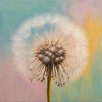 Löwenzahn in Pastell