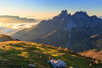 Berglandschaft "Die Goldene Stunde"