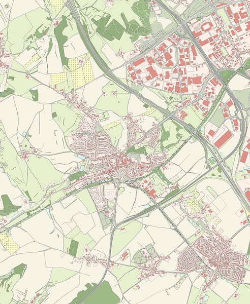 Karte von Simpelveld von Rebel Ontwerp