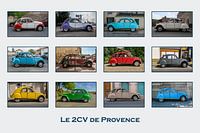 Citroën 2cv4 de Provence, collage