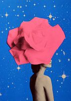 The secret woman, 2017, (screen printing)