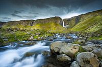 Chute d'eau Islande Kirkjufell