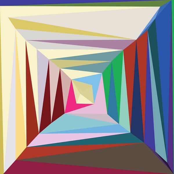 Abstract composition 641 by Angel Estevez