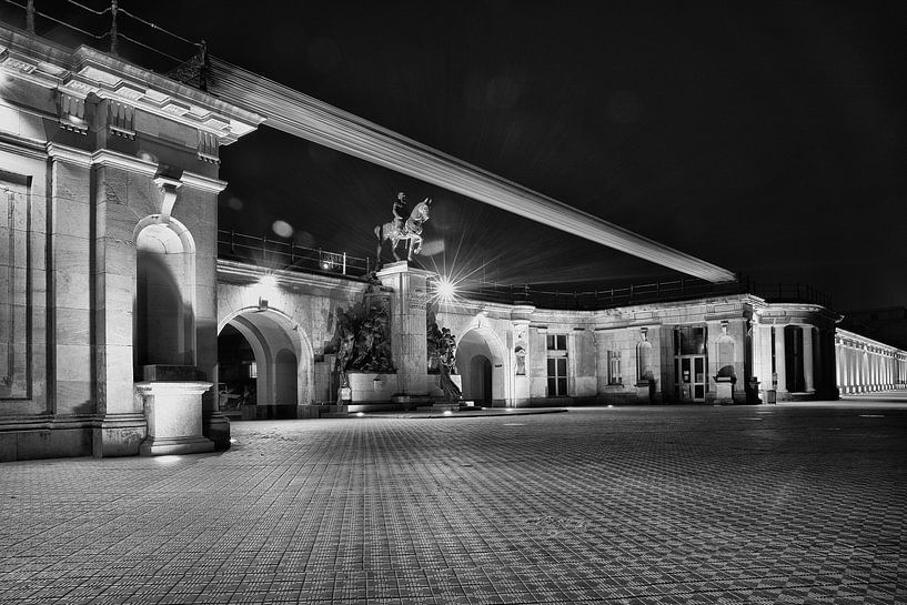 Ostend-Seedeich im Abendlicht von Rik Provost