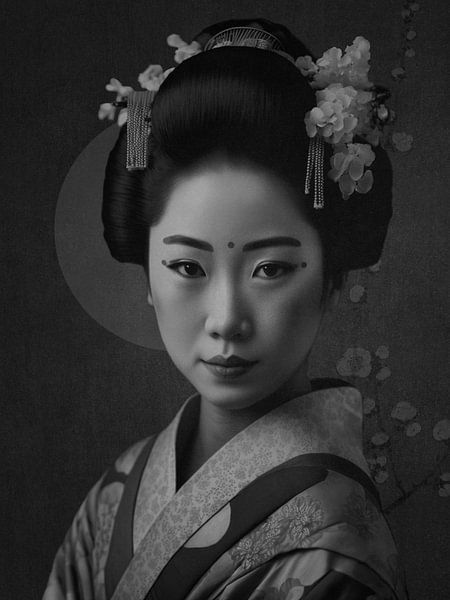 Ohara's Geisha Muse by Marja van den Hurk