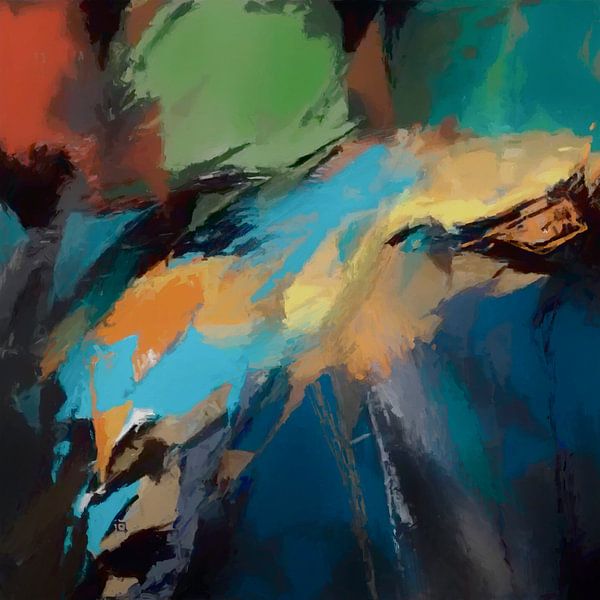 Abstract Composition 1175 by Angel Estevez