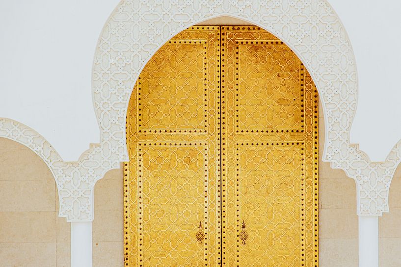 Beautifully decorated door in Rabat | Morocco | Travel Photo by Expeditie Aardbol