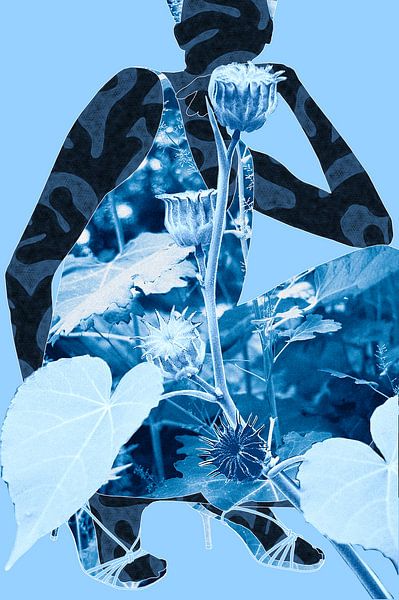 Origami bleu par True Color Stories