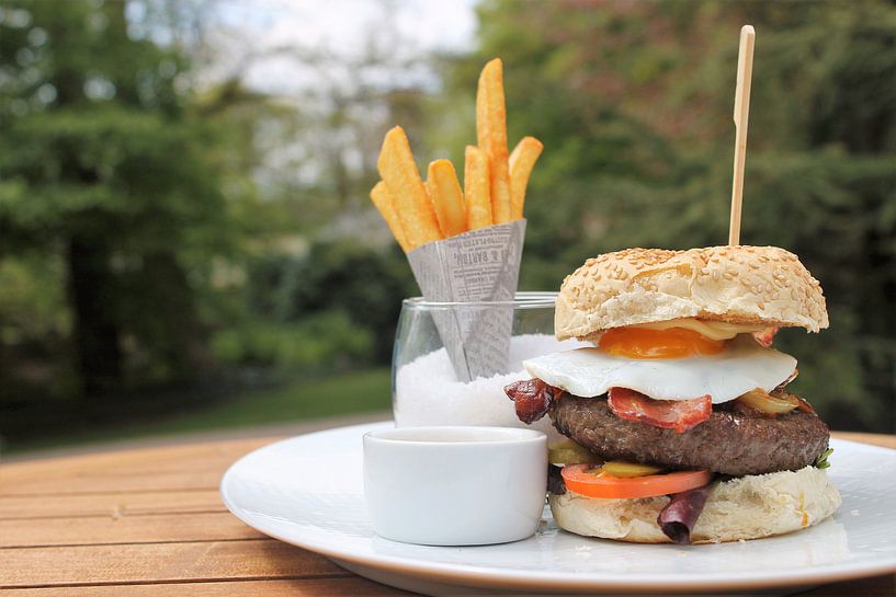 Een orginele &quot;vanenburger&quot; bij Kasteel de Vanenburg by Veluws