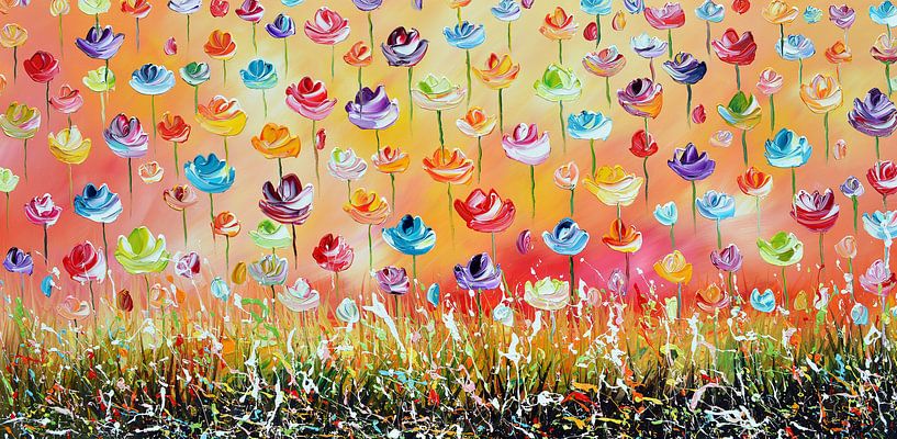 Fleurs par Gena Theheartofart