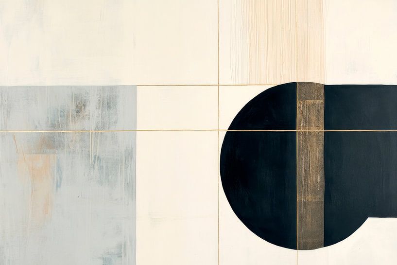 Géométrie abstraite par Poster Art Shop