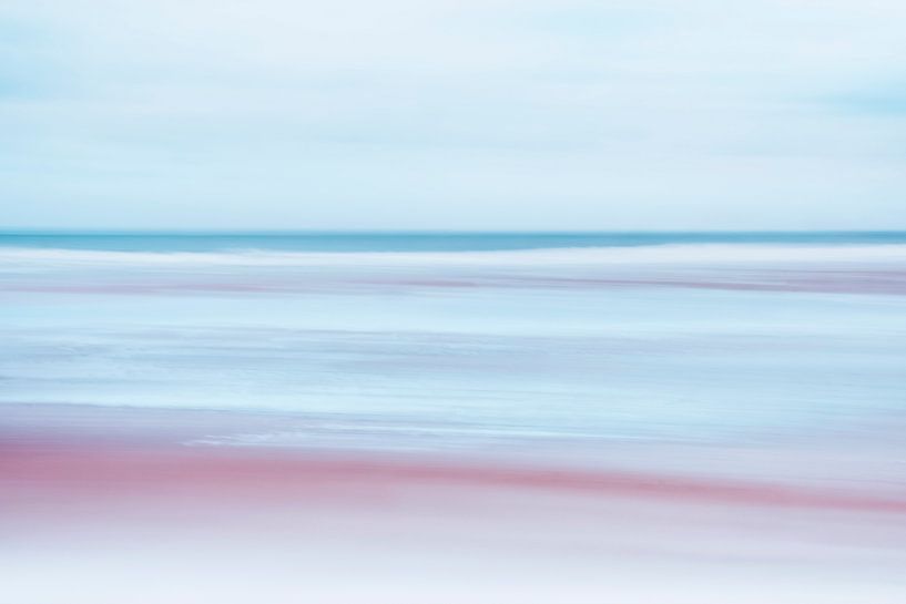 Abstraktes Pastell von Paula van den Akker