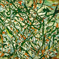 Abstrakte Ausdrucksformen - eine Hommage an Jackson Pollock