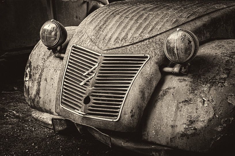 Verrosteter 2CV von Halma Fotografie