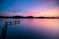 Zonsondergang bij het paterswoldsemeer