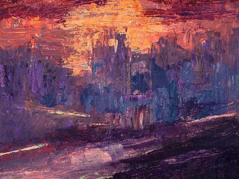 Mystère de la ville par ART Eva Maria