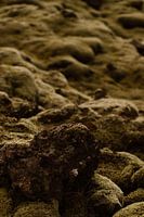 Isländischer felsiger Boden