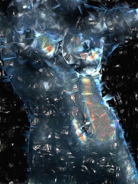 Abstrakter weiblicher Akt von Maurice Dawson